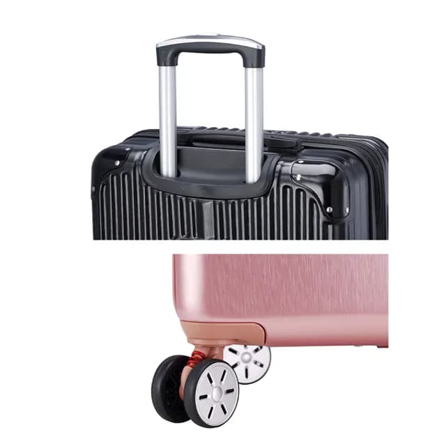 【SNOW.bagshop】18寸行李箱PC+ABS可加大(海關密鎖硬殼箱360旋轉飛機靜音輪耐摔磨損隱藏杯