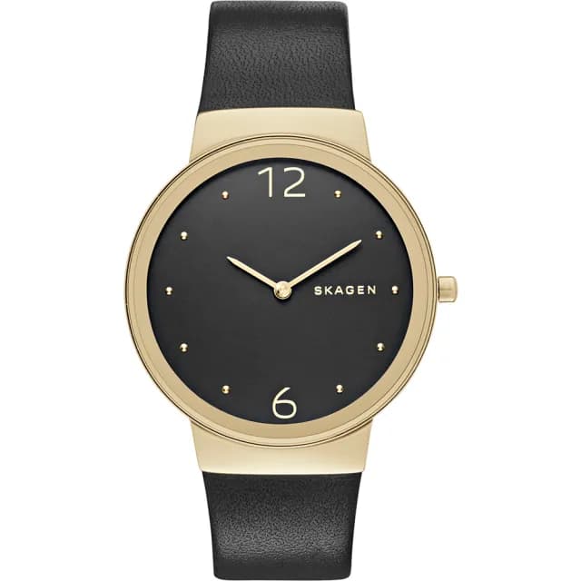 【SKAGEN】Freja 北歐極簡皮帶女錶-34mm 禮物 送禮 推薦(SKW2370)