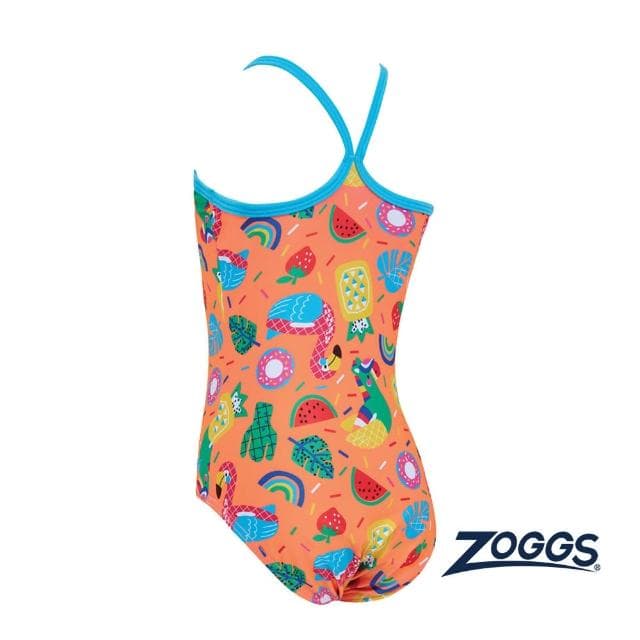 【Zoggs】幼童《盛放天堂》連身泳裝(小童泳衣/女童泳衣/幼兒泳衣/訓練泳褲/小童泳裝/學生泳衣)