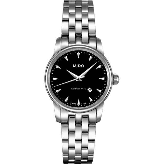 【MIDO 美度】官方授權 Baroncelli Lady 雅緻機械女錶 手錶 禮物 推薦(M76004181)