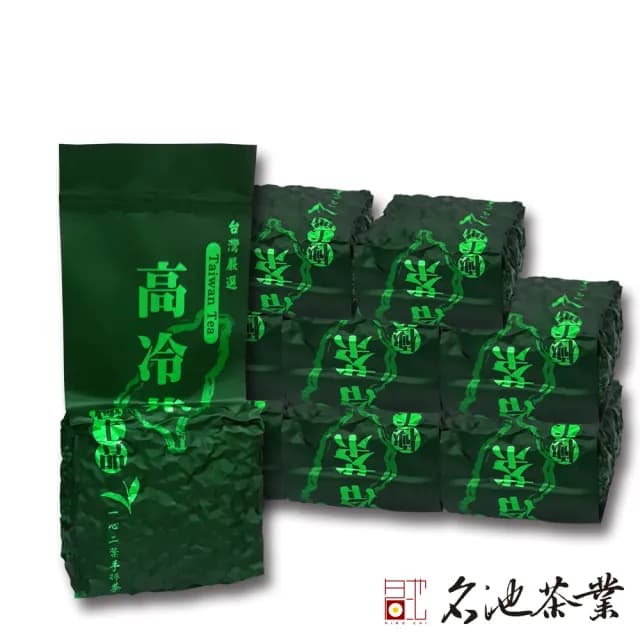 【名池茶業】極上品純手採金饗台灣高冷茶葉75gx8包(共1斤；春茶精選)