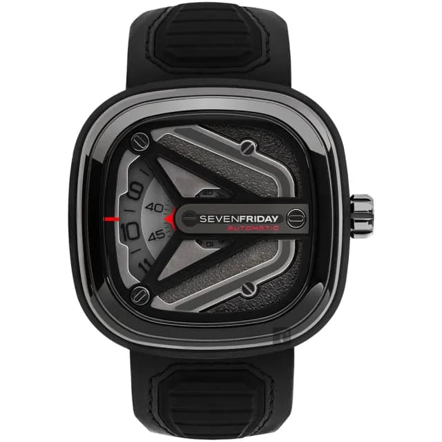 【SEVENFRIDAY】M3 星際太空船自動上鍊機械錶-黑/47mm 送禮 禮物 推薦(M3)