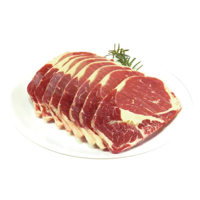 【銀蕨牧場】頂級肋眼沙朗牛肉片12包組(150g/片/中秋烤肉/火鍋/燒烤)