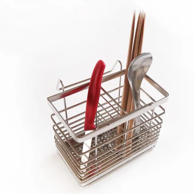 【不鏽佳居】304不鏽鋼筷子刀叉餐具瀝水架(304 刀叉 筷子 瀝水架 餐具瀝水 湯匙 刀叉) 