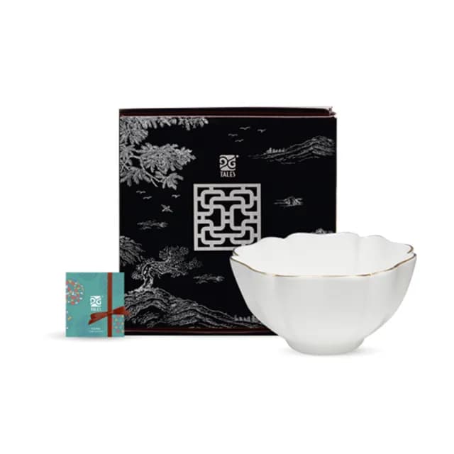 【TALES 神話言】花窗舞影-繁花錦葵．碗(文創 禮品 禮物 收藏)