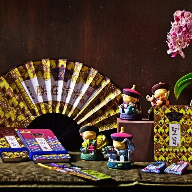 【TALES 神話言】公仔印章．朕的祝福 吉祥如意．乾隆游(文創 禮品 禮物 收藏)