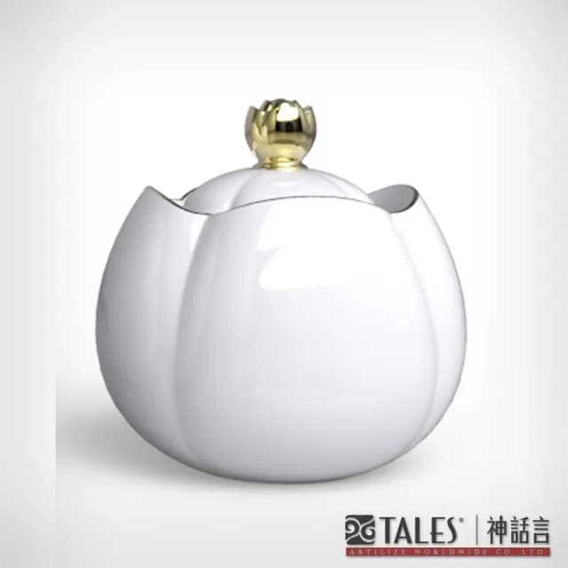 【TALES 神話言】花窗舞影-冰玉丁香．茶倉 小(文創 禮品 禮物 收藏)