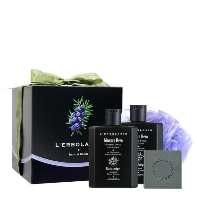 【L’ERBOLARIO 蕾莉歐】黑杜松活力禮盒(送禮首選、香氛禮盒、交換禮物、聖誕節)