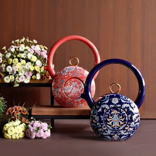 【TALES 神話言】新乾隆美學-８福運轉-茶器(文創 藝術 創新 器皿 禮物)