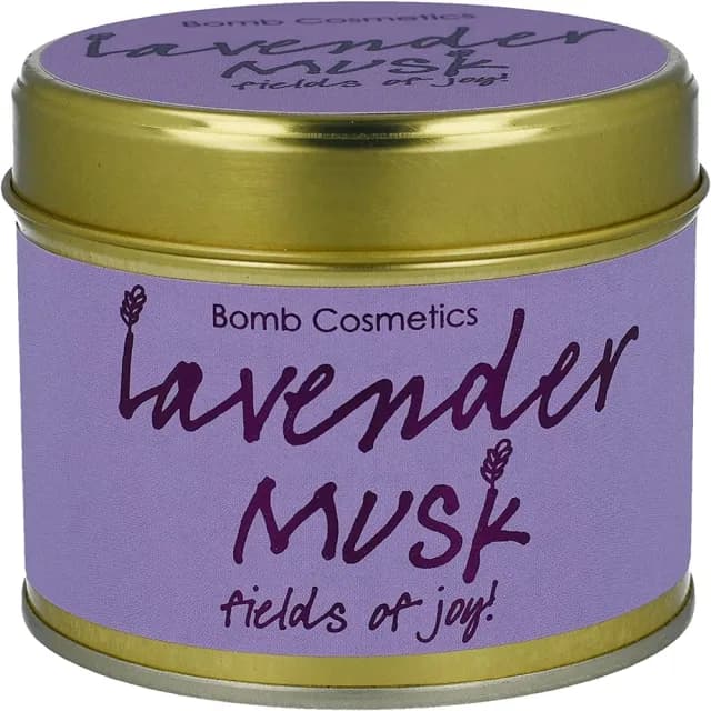 【Bomb Cosmetics】Lavender Musk Candle  薰衣草麝香(香氛蠟燭)