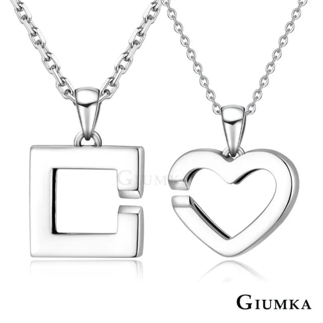 【GIUMKA】快速倉．純銀項鍊．情侶對鍊．低敏．命中注定(新年禮物)