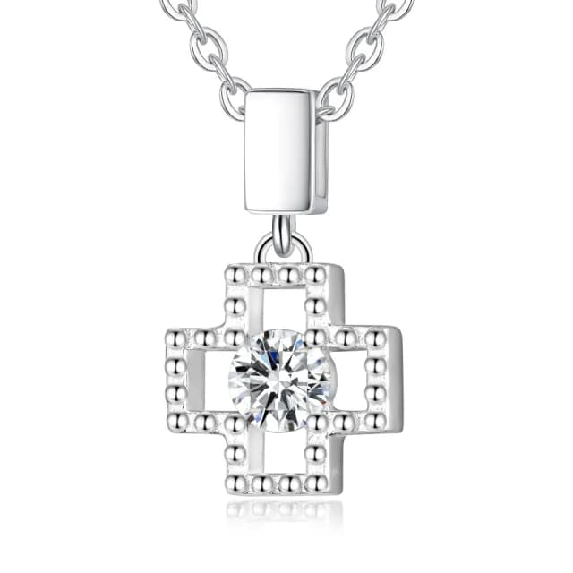 【GIUMKA】快速倉．純銀項鍊．唯一．十字架(情人節禮物)