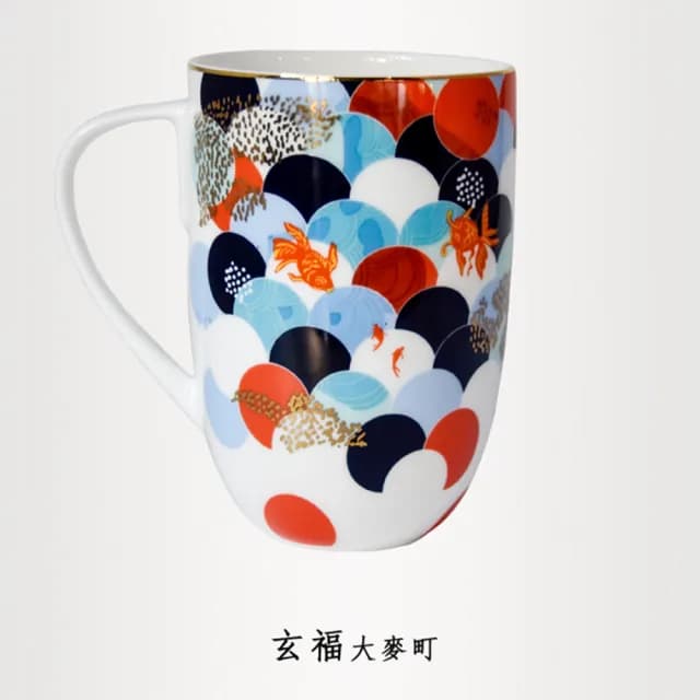 【TALES 神話言】犬轉乾坤-玄福屬水 馬克杯禮盒(文創 禮品 禮物 收藏)