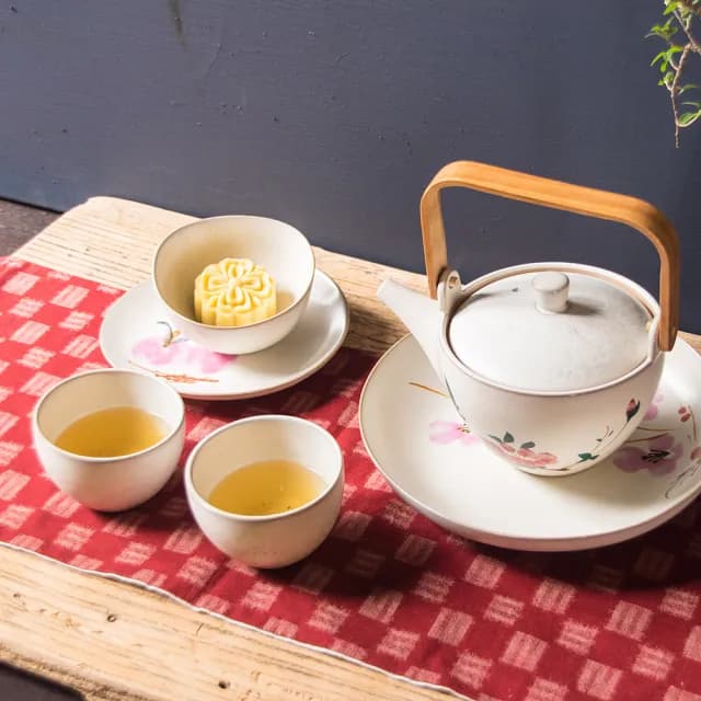 【TALES 神話言】百花薈-茶杯 百花富貴茶餐具(文創 禮品 禮物 收藏)