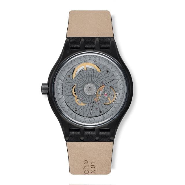 【SWATCH】51號星球 機械錶手錶 SISTEM PILOTE 優游天際 男錶 女錶 瑞士錶 錶 自動上鍊(42mm)