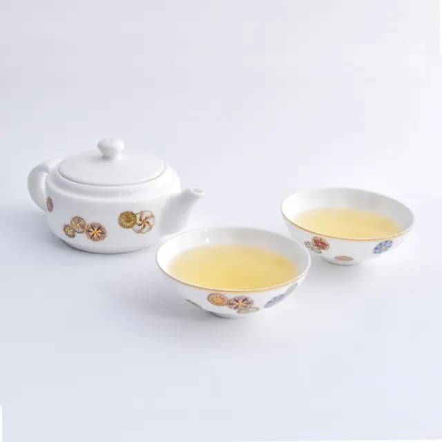 【TALES 神話言】新乾隆美學-玲瓏壺-1壺2杯(文創 藝術 創新 器皿 禮物)