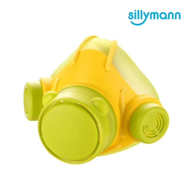 【韓國sillymann】100%鉑金矽膠防霧霾口罩-2色(鉑金矽膠可進沸水、蒸氣紫外線消毒鍋消毒)
