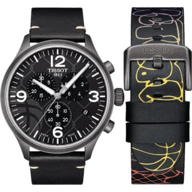 【TISSOT 天梭 官方授權】CHRONO XL 3X3 街頭籃球特別版手錶 男錶 畢業 禮物(T1166173606700)