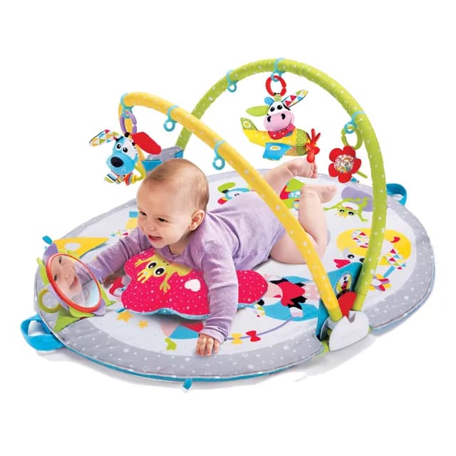 【Yookidoo 以色列】動物好朋友/城市遊樂園 三階段健力遊戲墊(彌月禮)