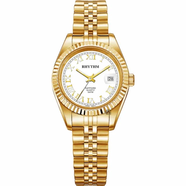 【RHYTHM 麗聲】羅馬石英女錶-28mm 送禮 禮物 推薦(RQ1612S05)