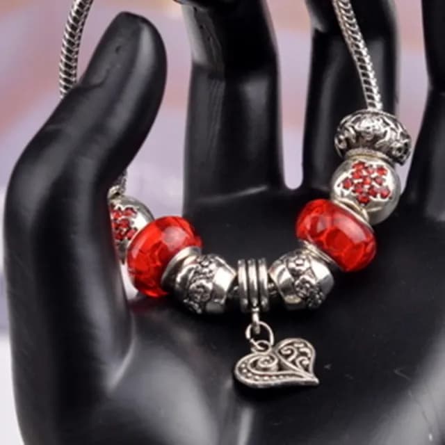 【米蘭精品】現貨+預購 串珠手鍊(琉璃珠歐美風精美母親節情人節生日聖誕節交換禮物女飾品71o46)