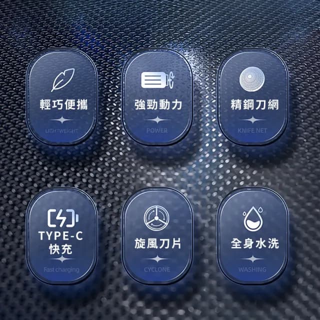 【順滑貼膚】電量顯示快充迷你電動刮鬍刀(剃鬚刀 修鬍刀 鬢角刀 防水便攜 旅行 男友老公生日禮物)
