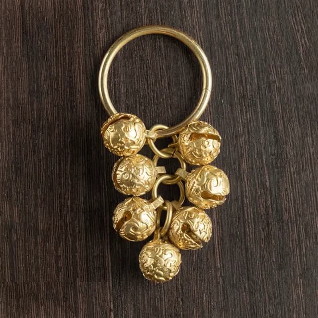 【米蘭精品】現貨+預購 手機掛飾鑰匙扣(純銅鈴鐺平安辟邪包包配飾母親節情人節生日聖誕節禮物10款73xd12)