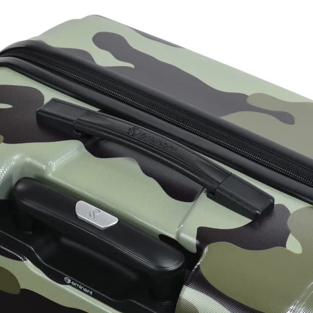 【eminent 萬國通路】官方旗艦館 -20吋 經典迷彩設計PC行李箱 KJ09(共二色)