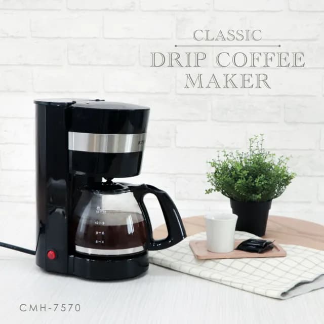 【KINYO】1.25L滴漏式咖啡機(CMH-7570)