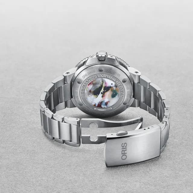 【ORIS 豪利時】海洋三部曲藍鯨全球限量套錶 禮物 送禮 推薦(0177177434185-Trilogyset)