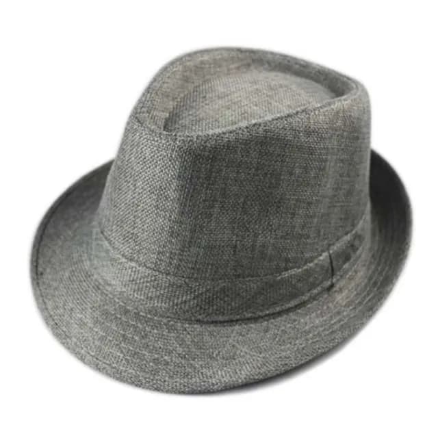 【米蘭精品】現貨+預購 爵士帽禮帽(英倫夏日時尚亞麻情人節生日聖誕節交換禮物男帽子67e22)