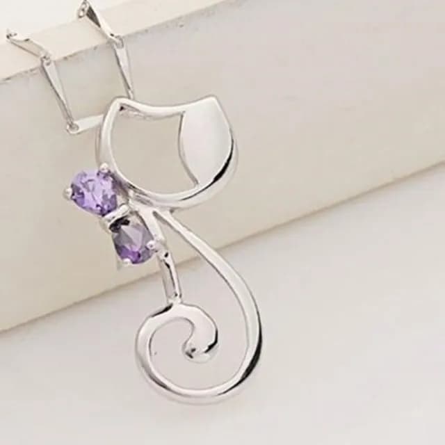 【米蘭精品】現貨+預購 925純銀項鍊鑲鑽吊墜(簡約時尚優雅大方母親節情人節生日聖誕節禮物女飾品73fy27)