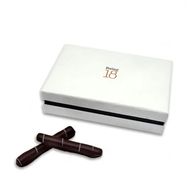 【Feeling18-埔里超人氣名店 18度C巧克力工房】橙皮禮盒-單盒