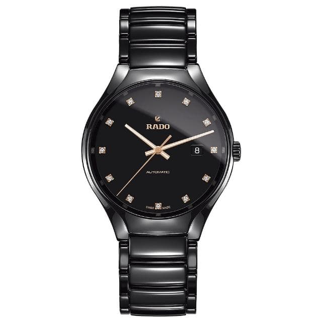 【Rado 雷達表 官方授權】TRUE真我系列鑽石陶瓷機械錶-40mm R03推薦 送禮 禮物 推薦(R27056732)