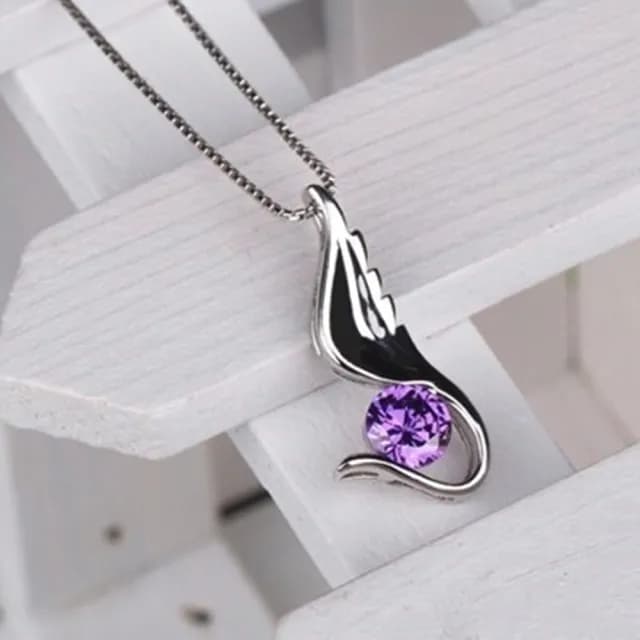 【米蘭精品】現貨+預購 925純銀項鍊鑲鑽吊墜(繽紛絢麗簡約百搭母親節情人節生日聖誕節禮物女飾品73fy45)