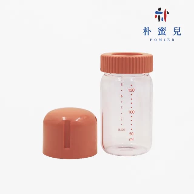 【韓國JOHANSON】安心玻璃奶瓶160ML(高品質玻璃奶瓶 可替換其他寬口徑奶嘴)