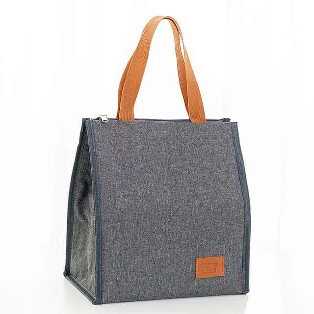 【E.City】情人節禮物 3入-懷舊時光保溫保冷野餐便當袋(雙層結構保溫保冰)