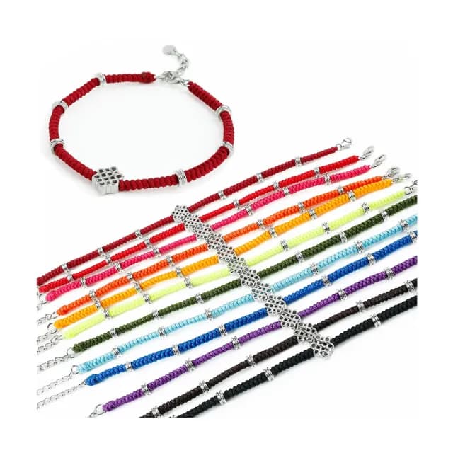 【雨揚】【週年慶】純銀吉祥結開運手鍊-多款選