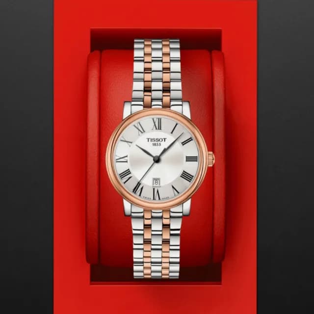 【TISSOT 天梭 官方授權】CARSON系列 簡約時尚腕錶 畢業禮物 送禮 推薦(T1222102203301)