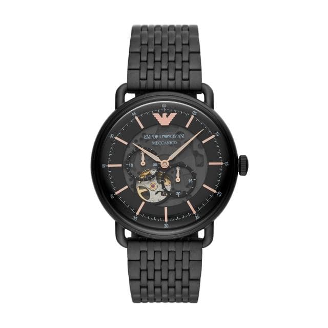 【EMPORIO ARMANI】復古時尚經典手錶 禮物(AR60025)