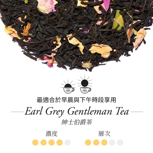 【TWG Tea】時尚茶罐雙入禮盒組 法式伯爵茶100g+紳士伯爵茶100g(紅茶)