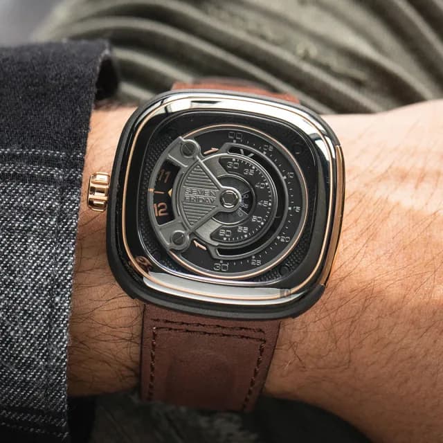 【SEVENFRIDAY】M 系列 工業風自動上鍊機械錶 送禮 禮物 推薦(M2B-01)