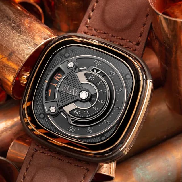 【SEVENFRIDAY】M 系列 工業風自動上鍊機械錶 送禮 禮物 推薦(M2B-01)