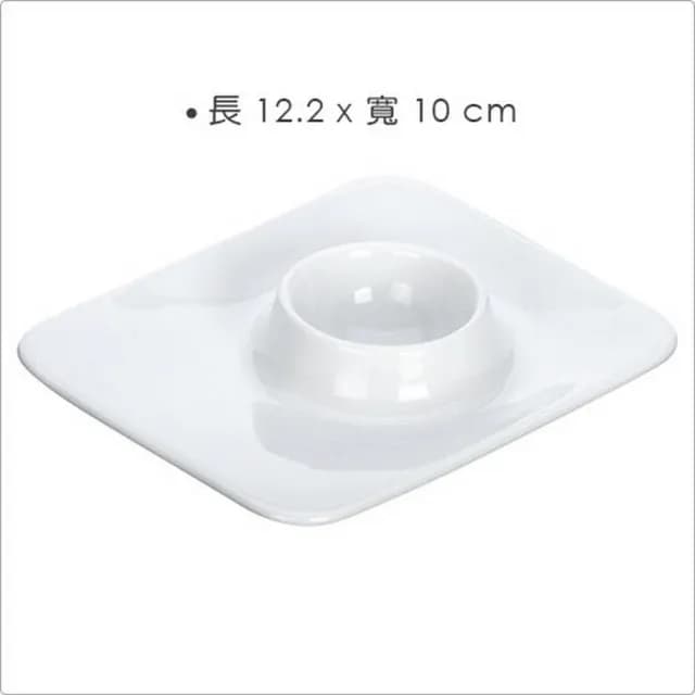 【TESCOMA】素白碟形蛋杯 / 雞蛋杯 蛋托 早午餐 餐具