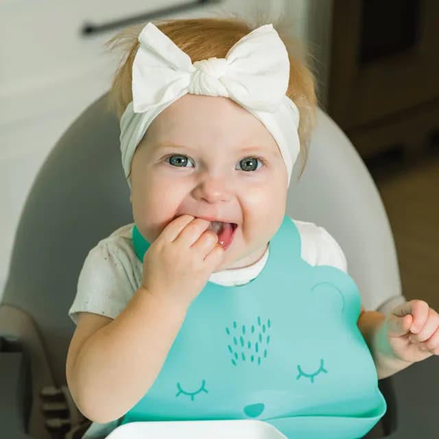 【Tiny Twinkle】美國 矽膠防漏防水圍兜(多款可選/兒童學習餐具/寶寶吃飯圍兜)