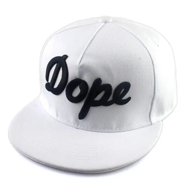 【米蘭精品】現貨+預購 鴨舌帽嘻哈帽(刺繡字母Dope街頭防曬情人節生日聖誕節交換禮物男女帽子73ep14)