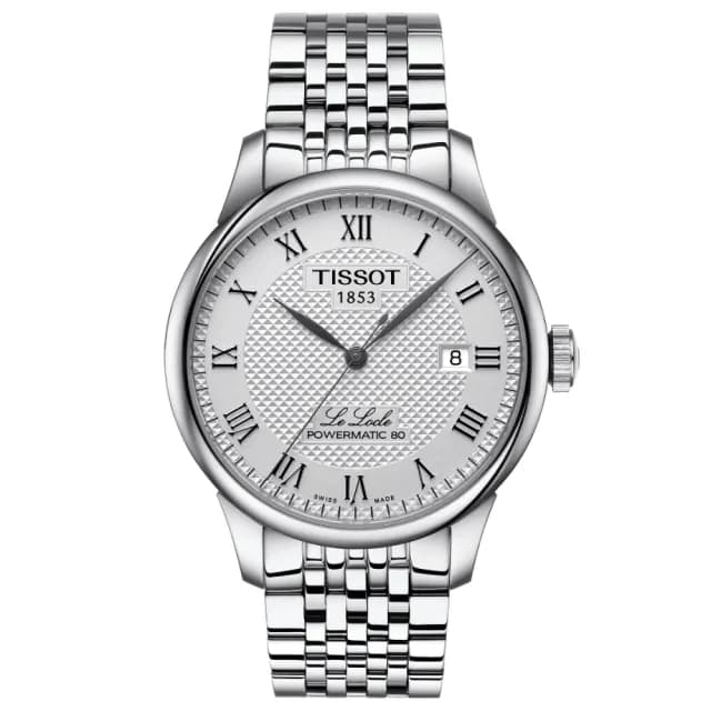 【TISSOT 天梭 官方授權】LE LOCLE 力洛克系列 機械腕錶 父親節 禮物 送禮 推薦(T0064071103300)