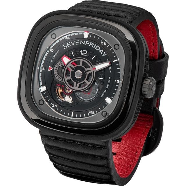 【SEVENFRIDAY】賽車手III 自動上鍊機械錶 送禮 禮物 推薦(P3C-02L)