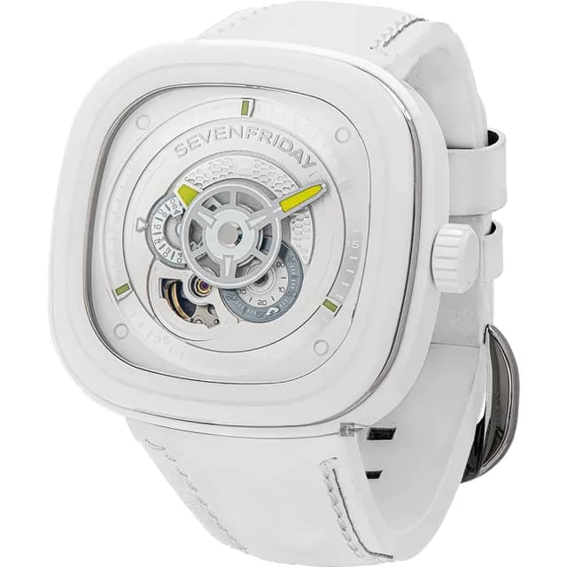 【SEVENFRIDAY】CAIPI 夏日青檸陶瓷機械錶 送禮 禮物 推薦(P1C/04)