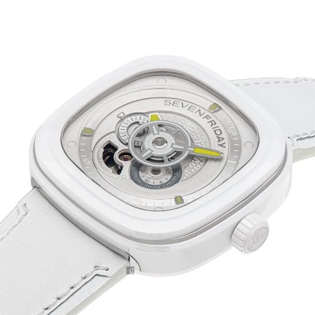 【SEVENFRIDAY】CAIPI 夏日青檸陶瓷機械錶 送禮 禮物 推薦(P1C/04)